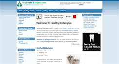 Desktop Screenshot of healthyicrecipes.com